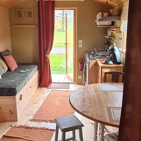 Villa Roulotte A La Ferme Buissonniere à La Lande-de-Louge Extérieur photo