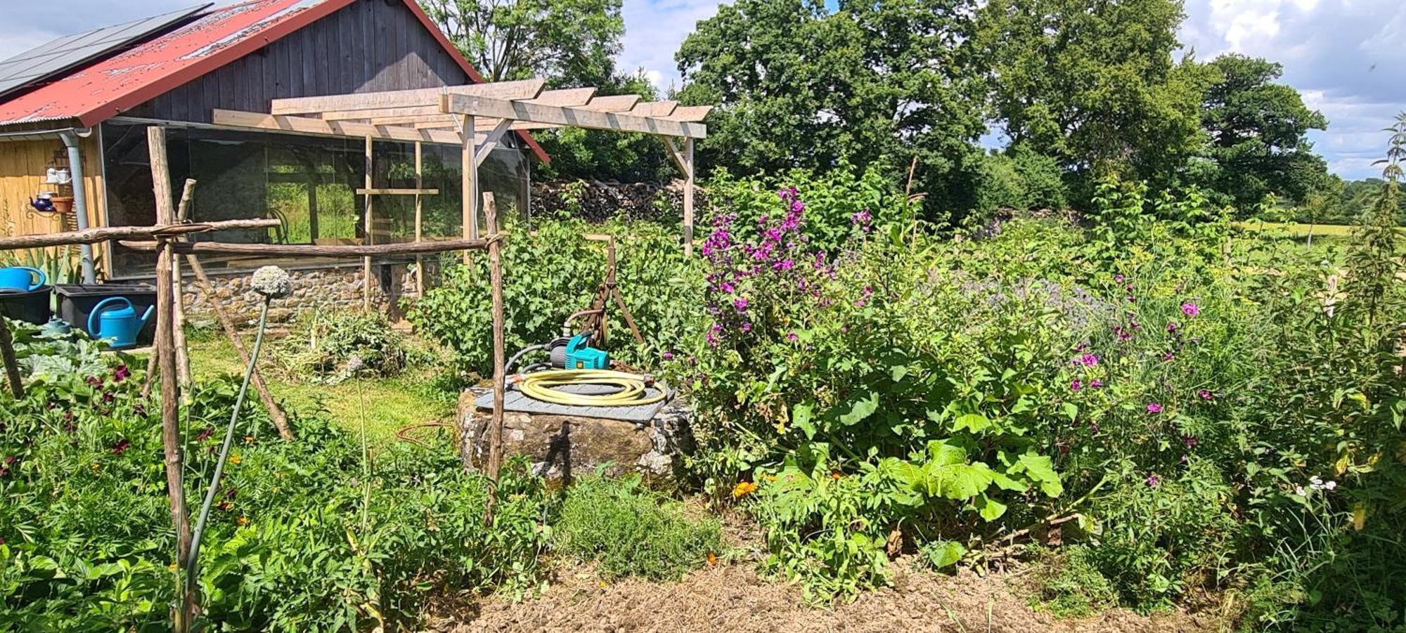 Villa Roulotte A La Ferme Buissonniere à La Lande-de-Louge Extérieur photo